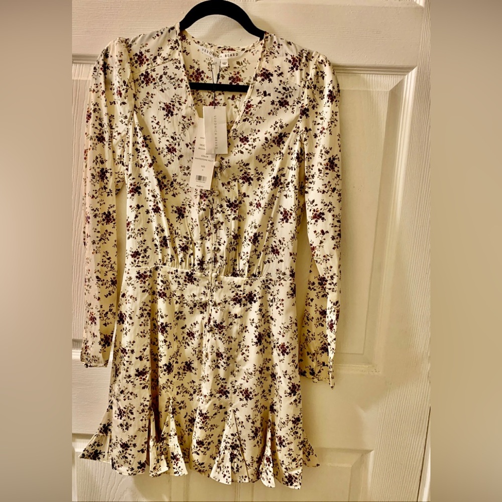VERONICA BEARD Silk Mini Dress with Tags